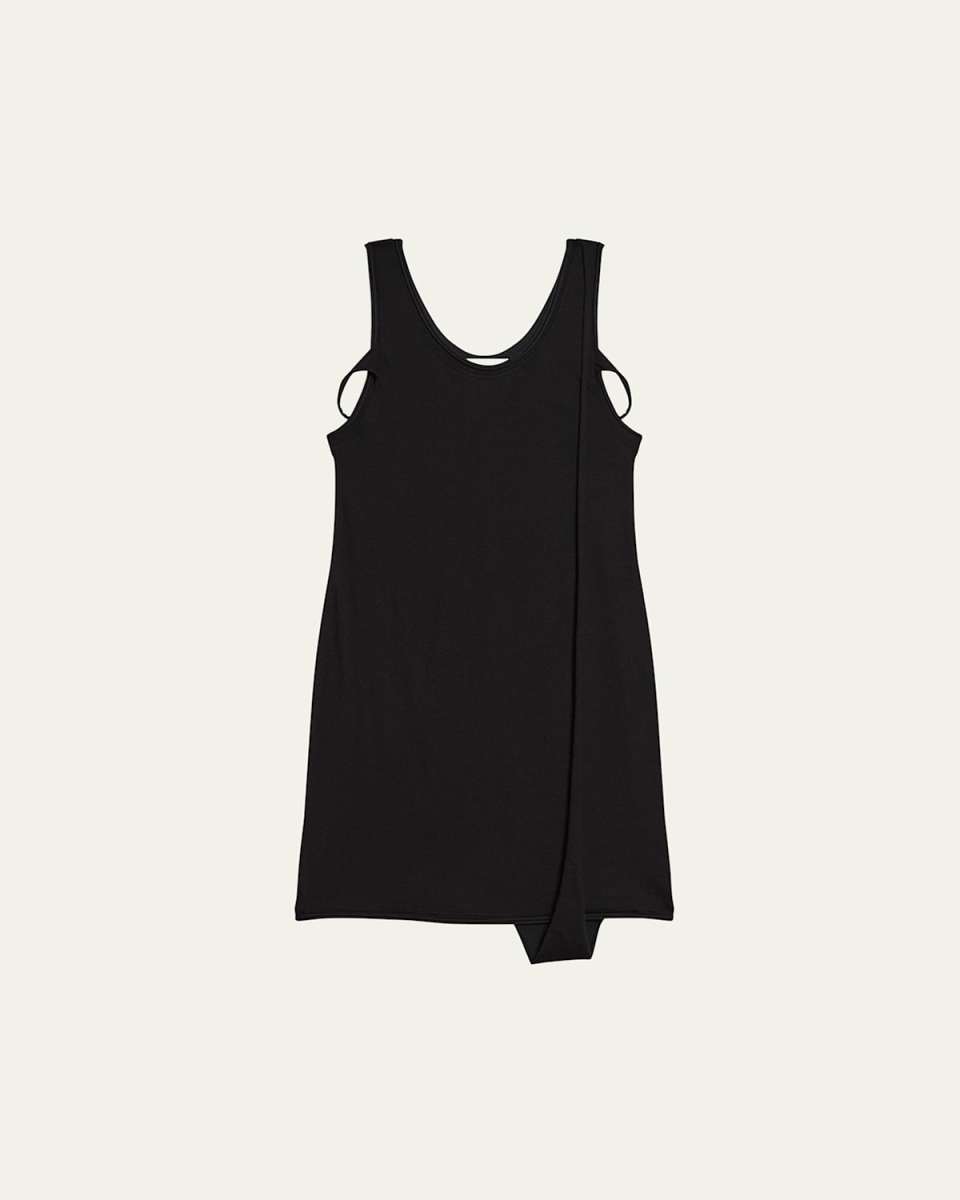 Pointelle Polo Dress